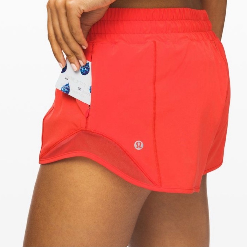 lululemon athletica 4” Hotty Hot Shorts size 4